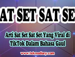 Arti Sat Set Sat Set Yang Viral di TikTok Dalam Bahasa Gaul