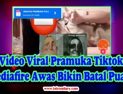 Video Viral Pramuka Tiktok Mediafire Awas Bikin Batal Puasa