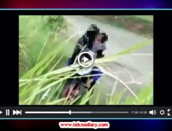 Video Viral Danau Jonggol Sepasang Kekasih Bermain di Motor