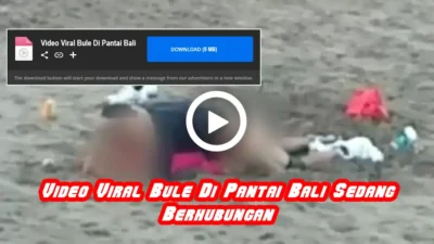 Video Viral Bule Di Pantai Bali Sedang Berhubungan